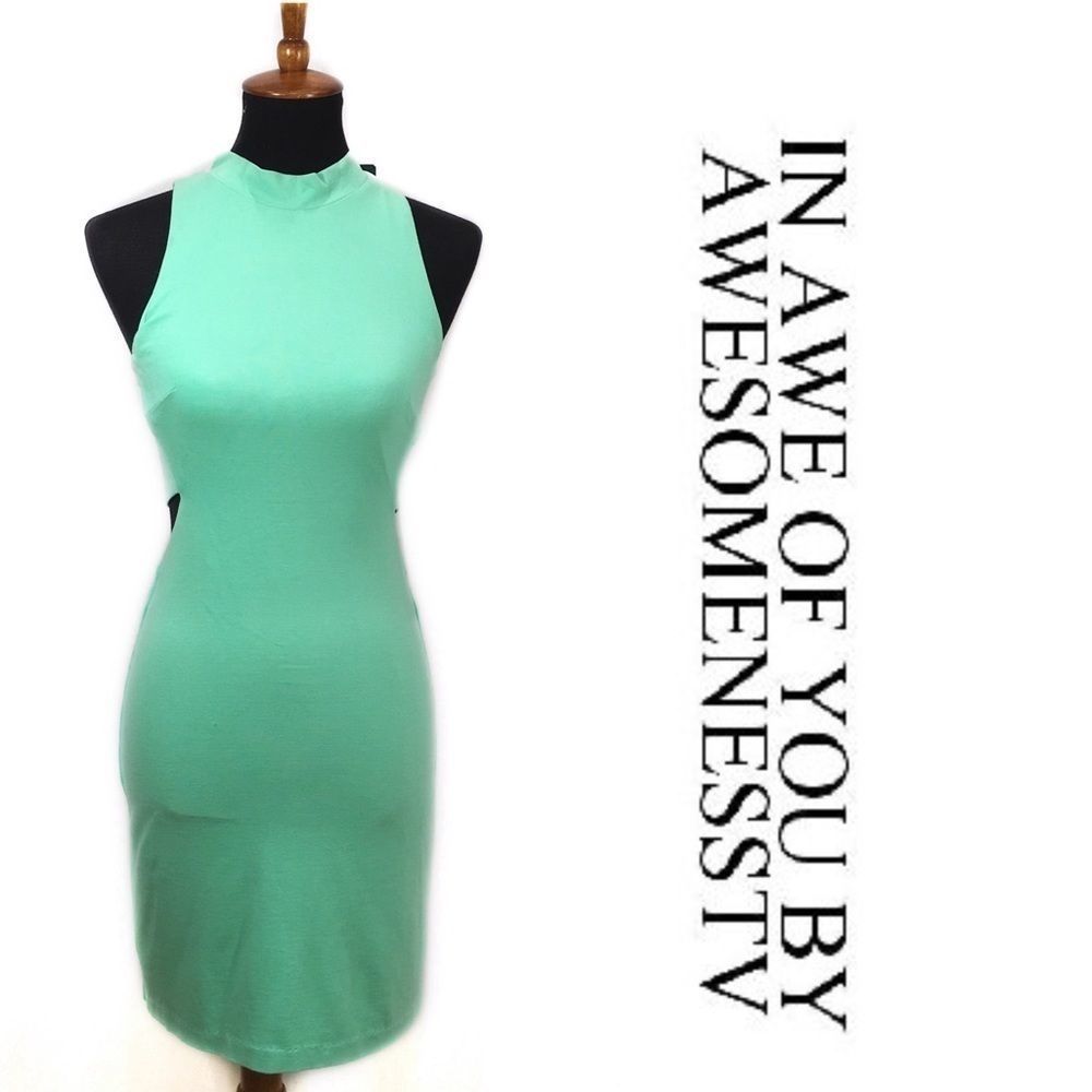 In Awe Of You Lime Green Dress
